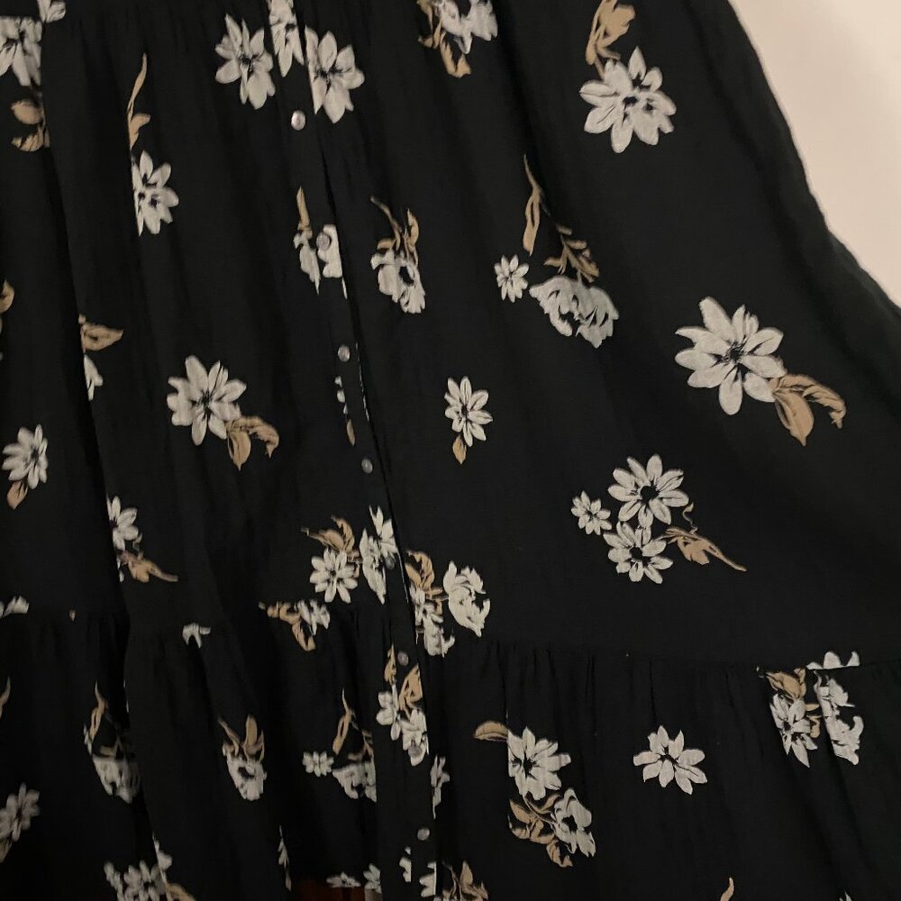 Sonoma Gauze Button Front Dress 3X - Picture 7 of 12